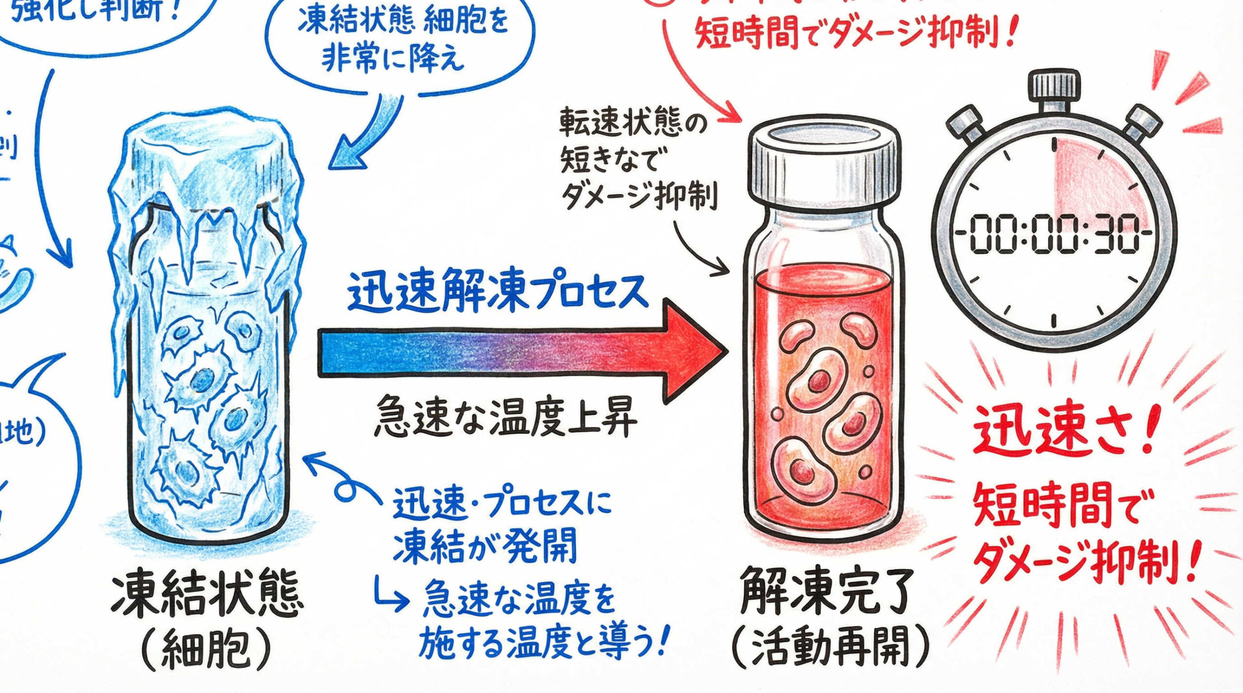 【基本プロトコル1】細胞の解凍（Thawing）の手順とポイント