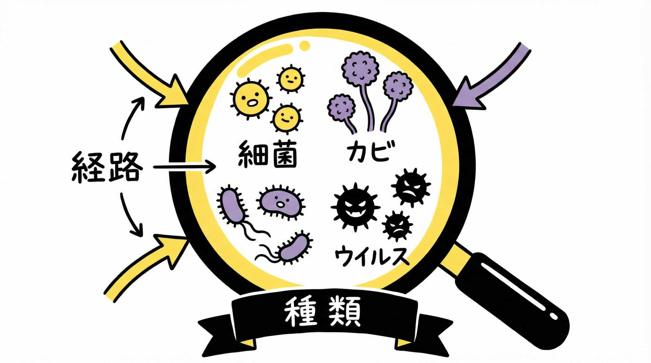 コンタミネーションの主な種類と混入経路の特定