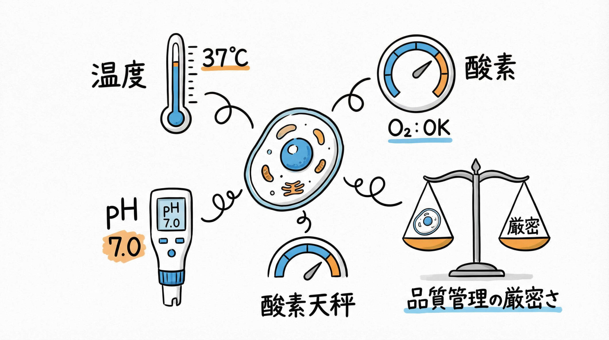スケールアップ時の重要品質特性（CQA）と重要工程パラメータ（CPP）の管理