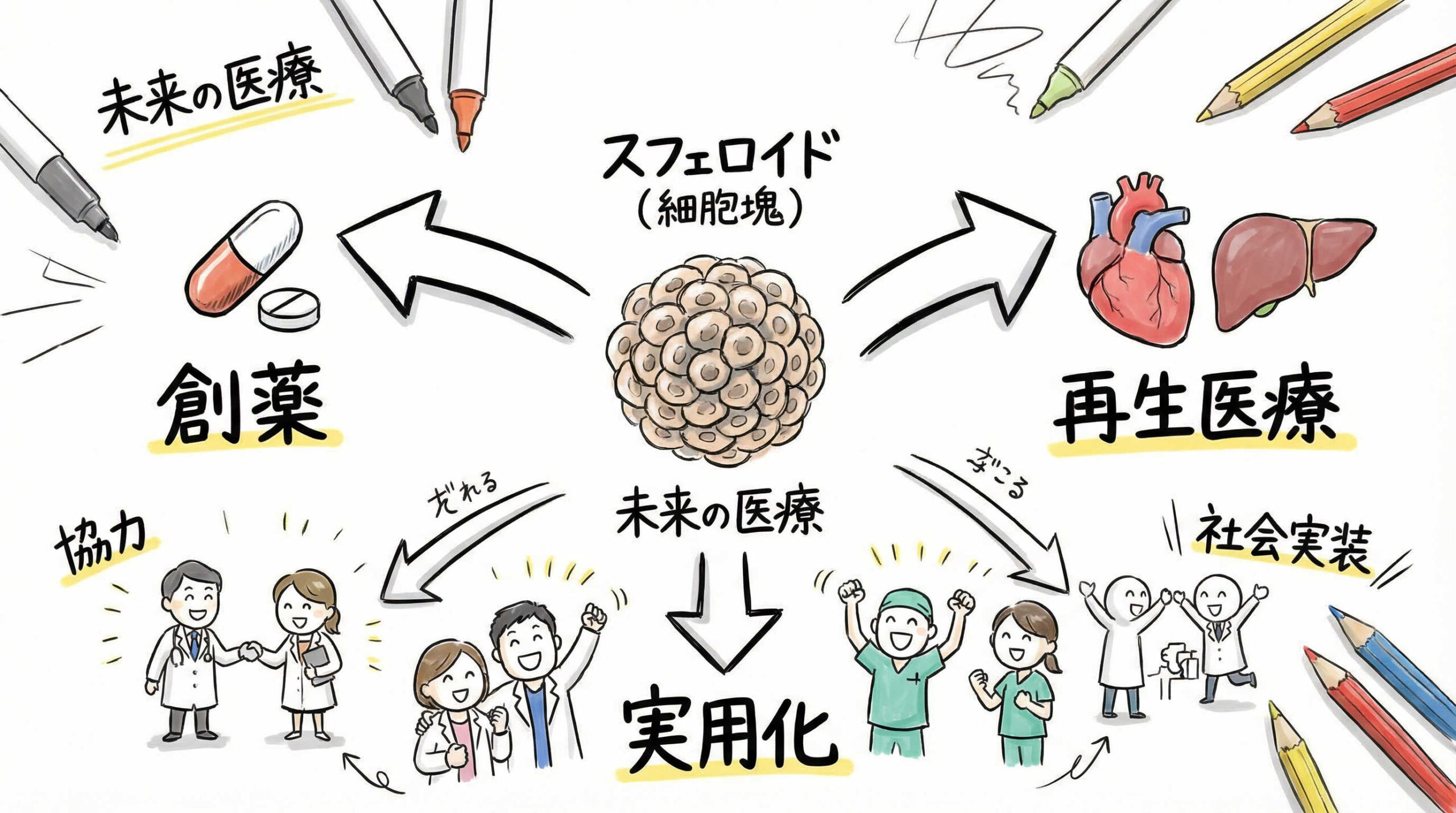再生医療と創薬研究における具体的活用事例