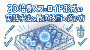 3D培養スフェロイド形成の実践手法と最適技術の選び方